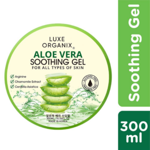 5 Pcs LUXE ORGANIX 98.85% Aloe Vera Soothing Gel 300ml