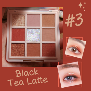 5 Pcs AVOE Eyeshadow Palette (Black Tea Latte)