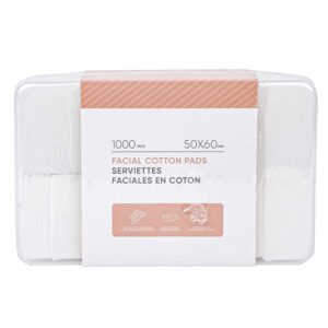 5 Packs MINISO Cotton Pads (Thin 1000 Sheets)