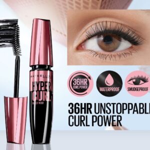 5 Pcs MAYBELLINE Hypercurl Mascara Waterproof 9.2 ml