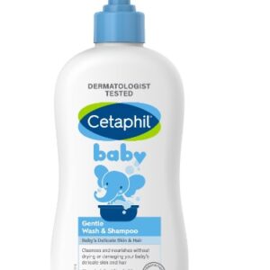 5 Pcs CETAPHIL Baby Wash & Shampoo Pump 400ml