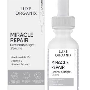 5 Pcs LUXE ORGANIX Miracle Repair Luminous Bright Serum 30ml