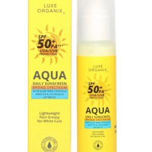 5 Pcs LUXE ORGANIX Aqua Daily Sunscreen 50ml