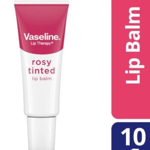 5 Pcs VASELINE Lip Therapy Lip Balm Tube 10g (Rosy Tinted)