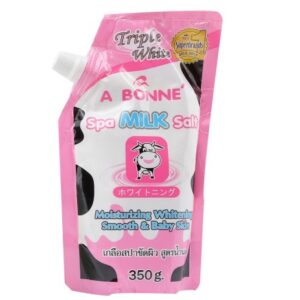 5 Pcs A BONNE Milk Salt Spa 350g