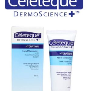 5 Pcs CELETEQUE Dermo Science Hydration Facial Moisturizer 100ml