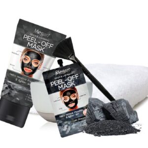5 Pcs MEGAN Detox and Lightening Peel Off Mask with Charcoal Extract 50g