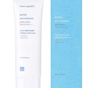 5 Pcs FACE REPUBLIC Purity Sun Essence SPF50+ PA++++ 50ml