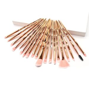5 Sets Makeup Brush Set (Gold)