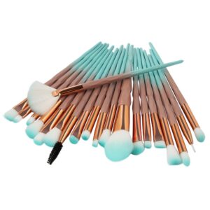 5 Sets Makeup Brush Set (Green)
