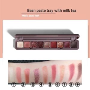 Eyeshadow Palette (Bean Paste Tray with Milk Tea)