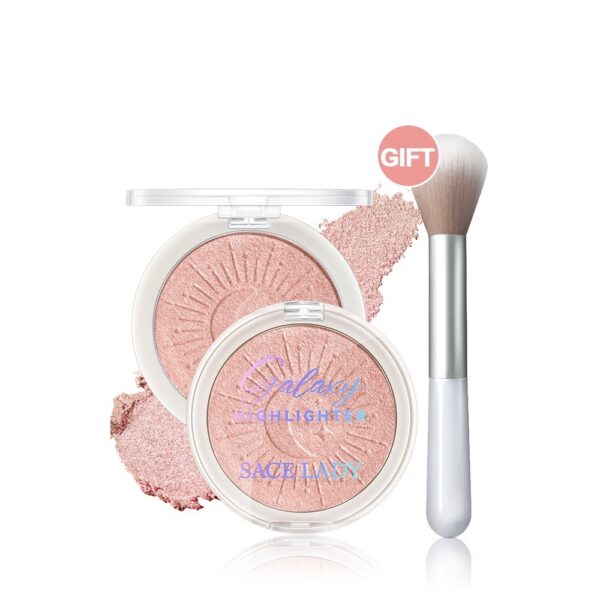 5 Pcs SACE LADY Highlighter/Shimmer Face Powder (Pink Dream)