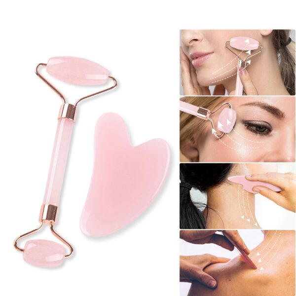 5 Sets SACE LADY Guasha (Heart+Roller Set)