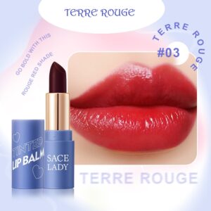 5 Pcs SACE LADY Tinted Lip Balm (Terre Rouge)